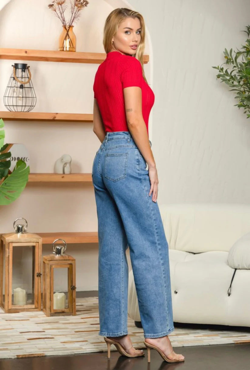 RED BLOUSE