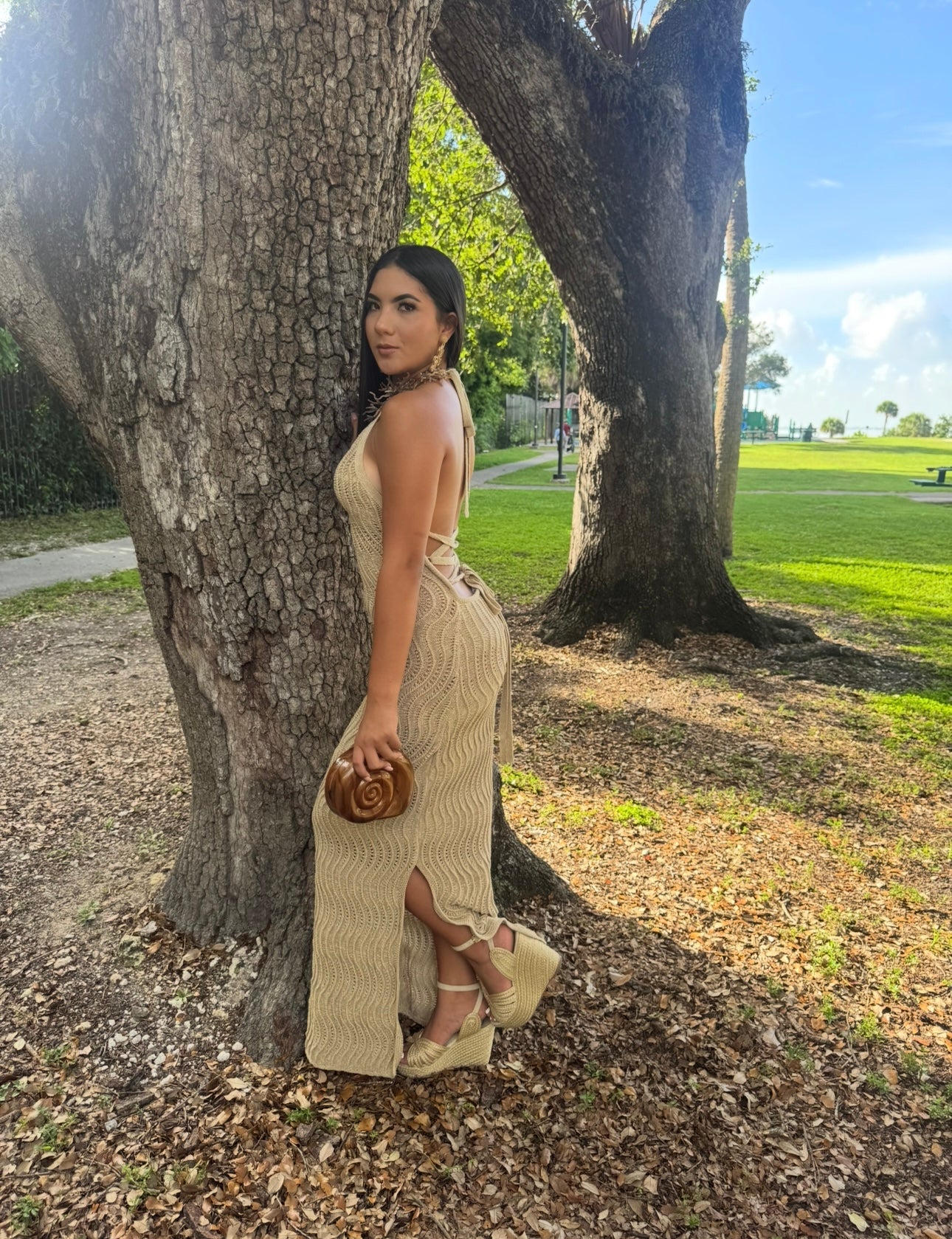 Zule Knit Long Dress