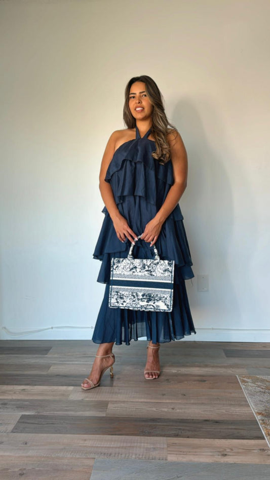 ITALIAN BLUE DRESS
