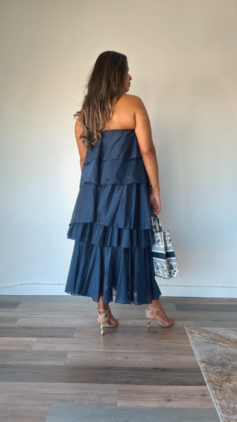 ITALIAN BLUE DRESS