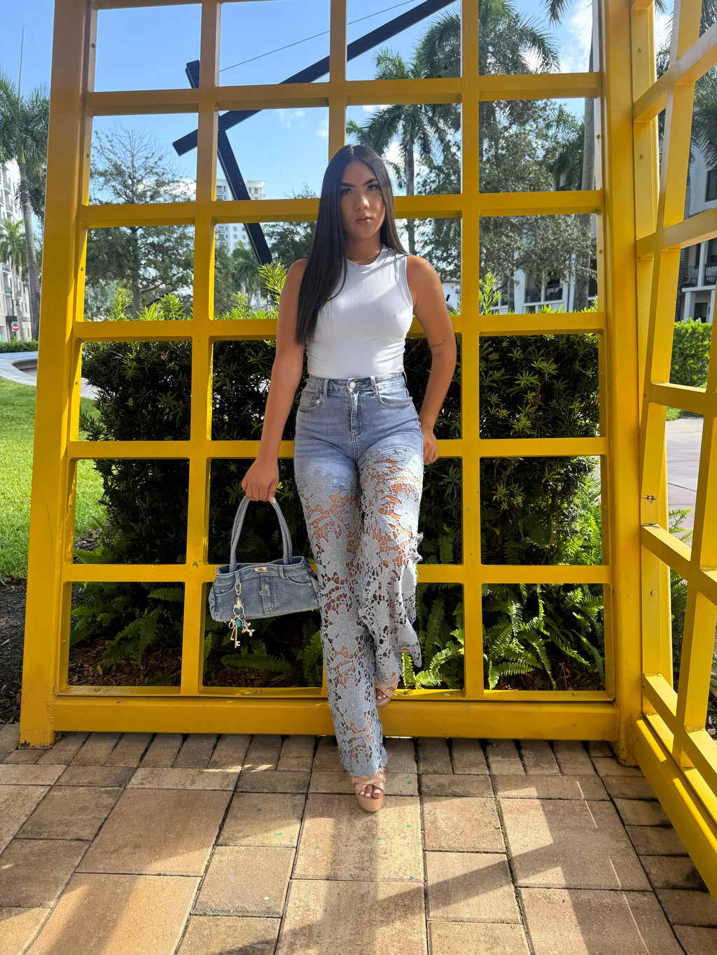 LIMA DENIM STRECH PANTS