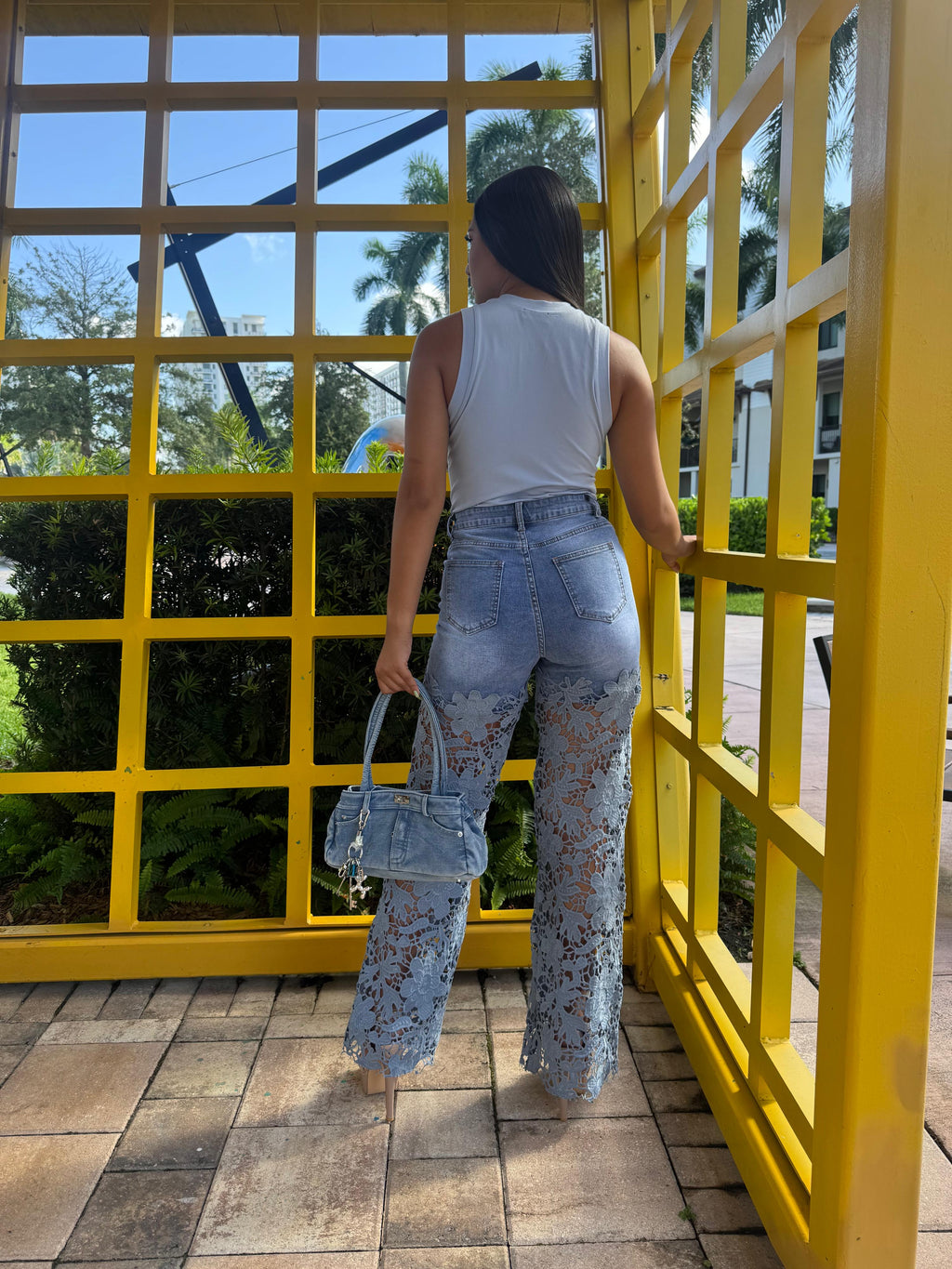 LIMA DENIM STRECH PANTS