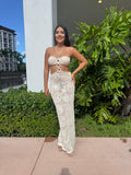 Trinika Crochet Dress Ivory