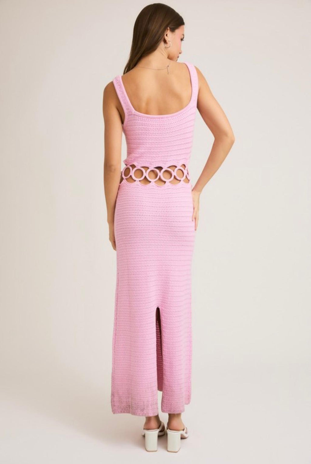 Kalani Crochet Long Dress