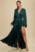 Hunter Satin Ultra Maxi Gown