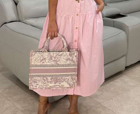 DORI HANDBAG PINK BIG