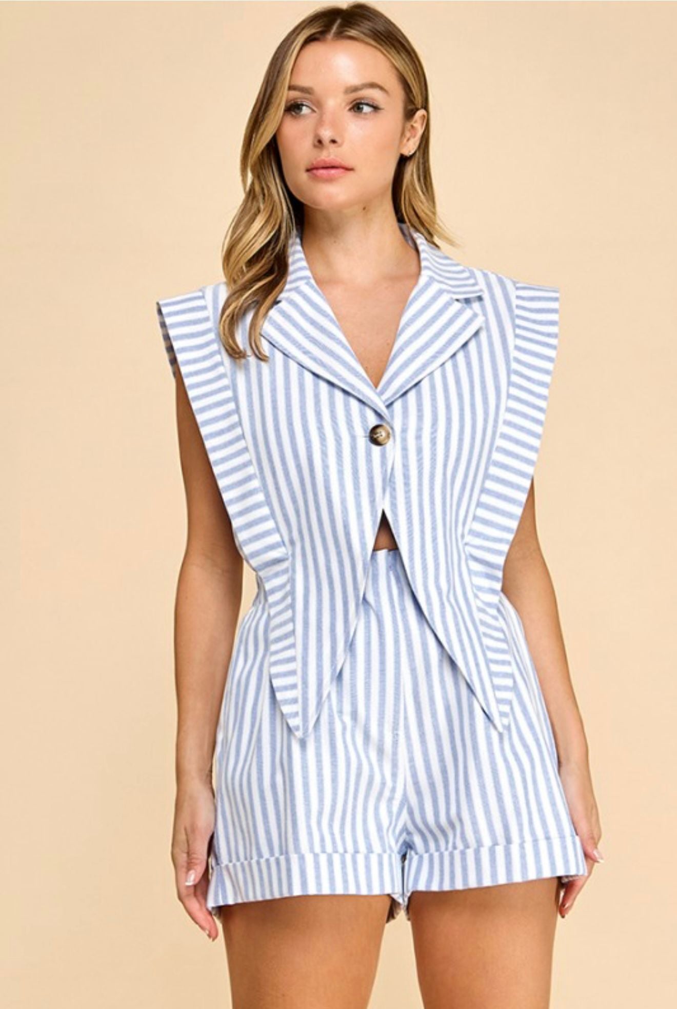 NIURYS ROMPER BABY BLUE