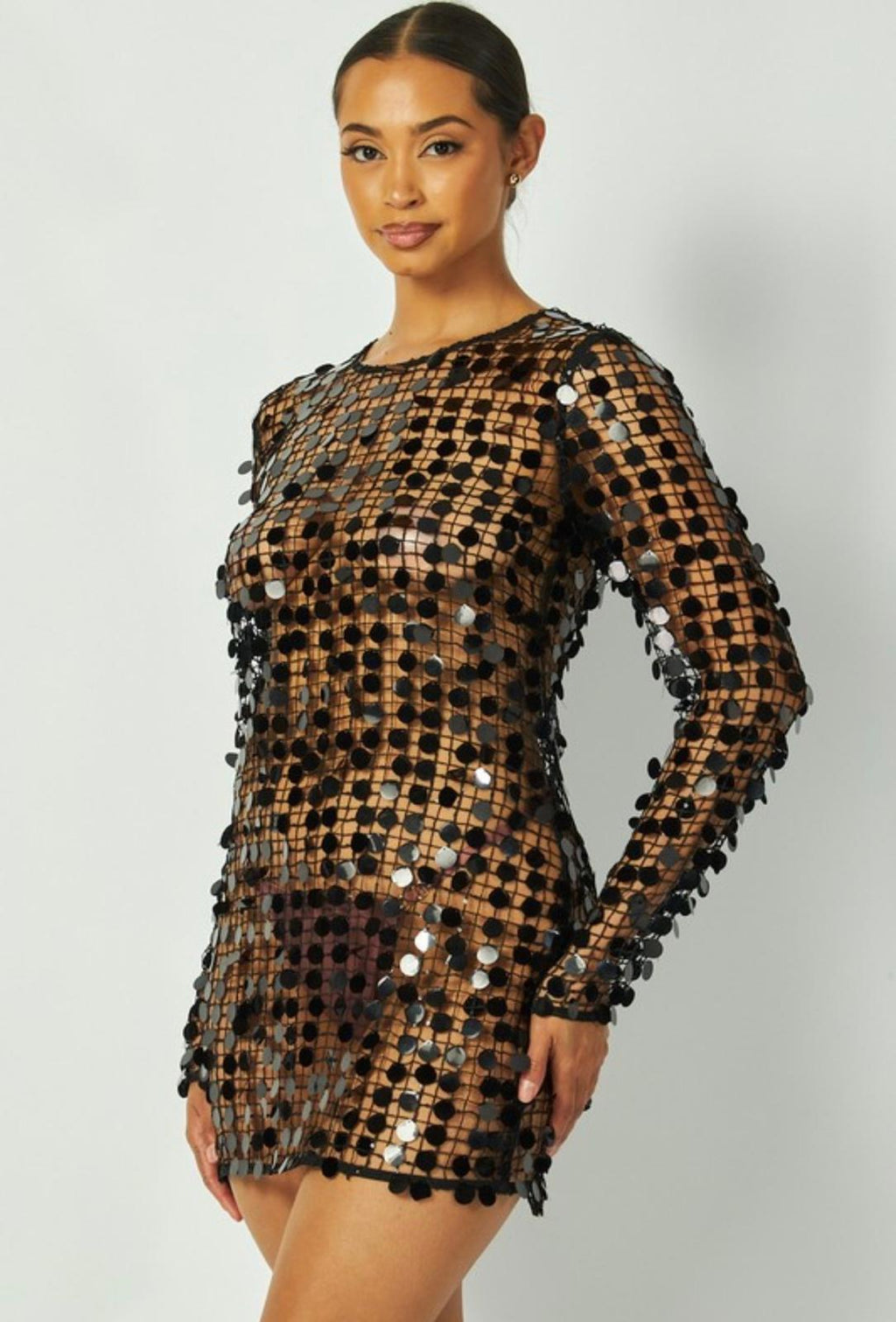 ALEXA SEQUIN DRESS