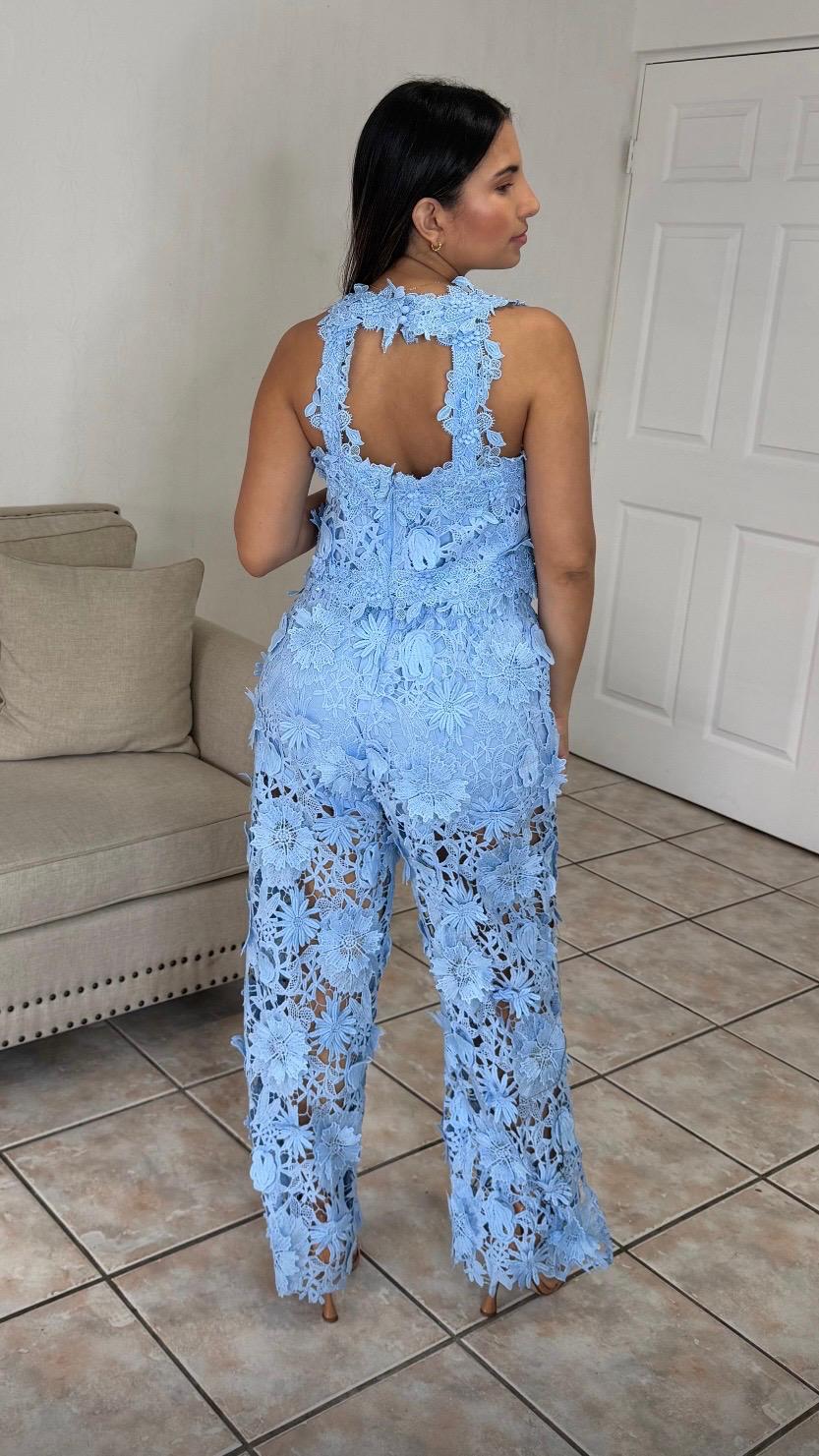 Romy Embroidered Lace Set