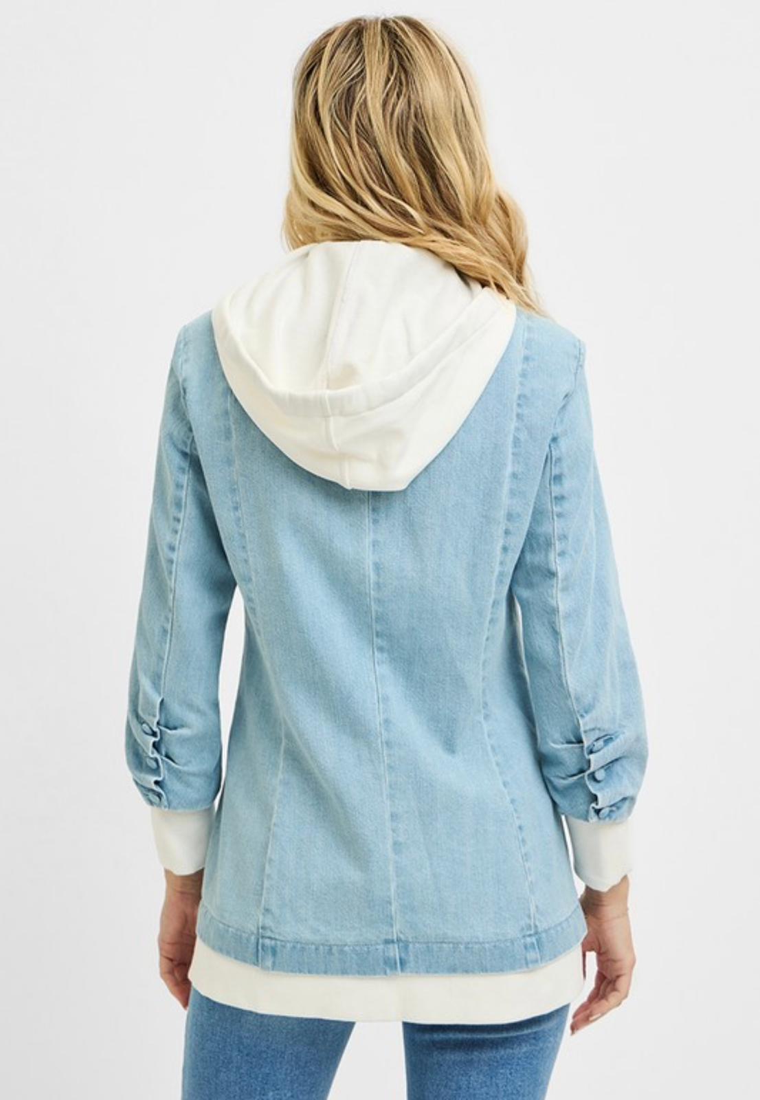 Massi Blazer with Hoodie Jacket