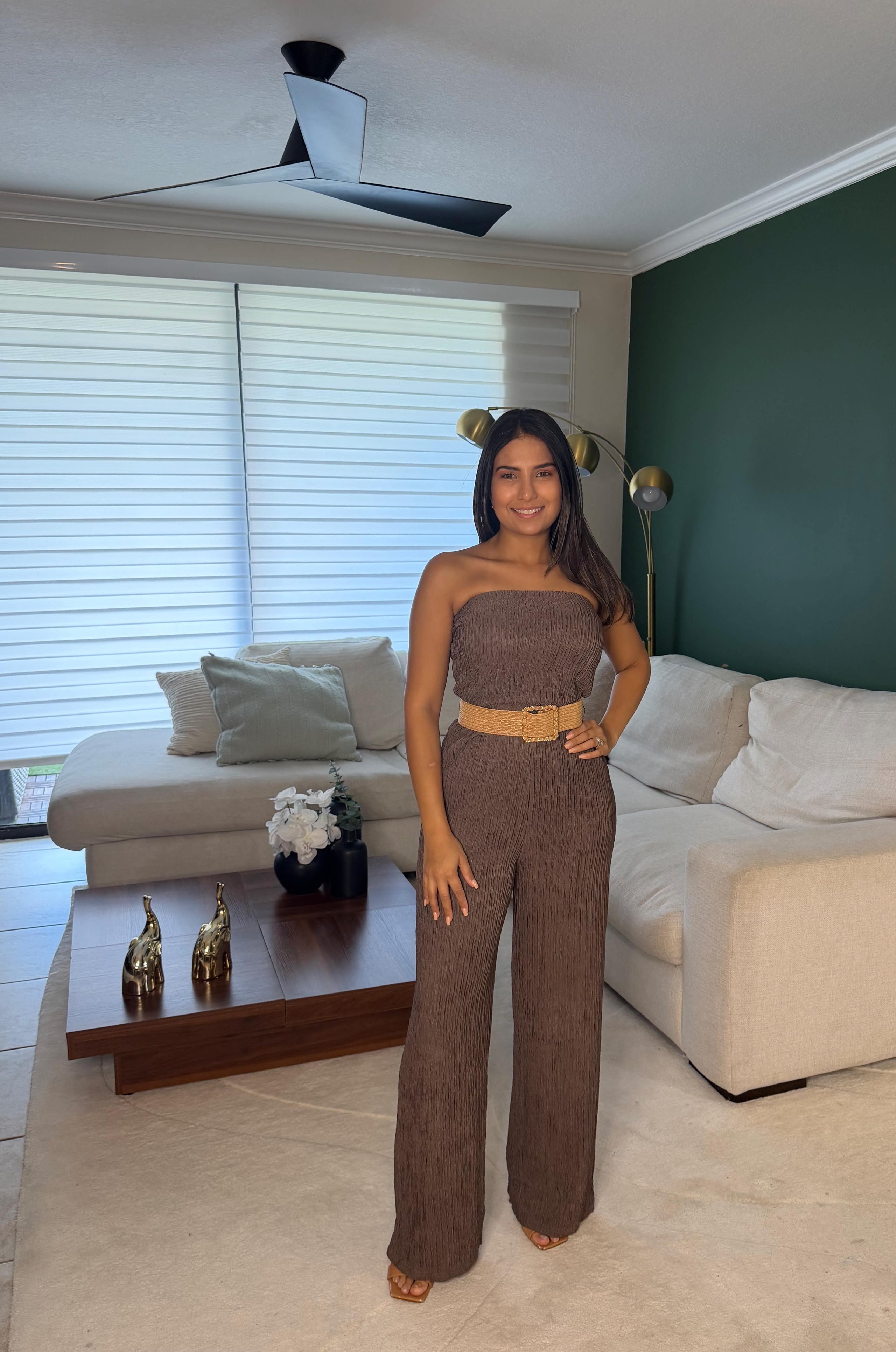 Soraya Strapless Jumpsuit