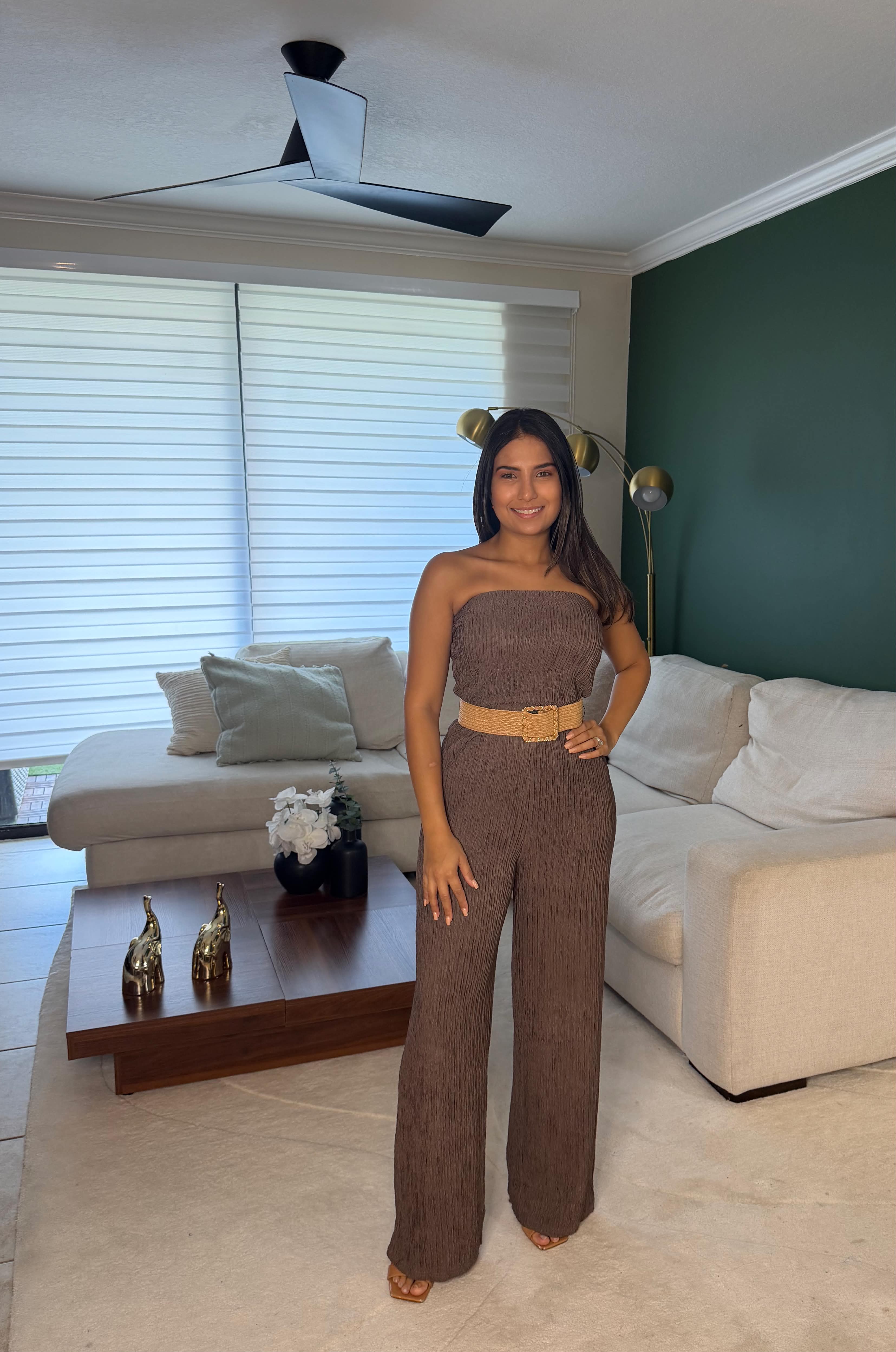 Soraya Strapless Jumpsuit