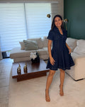 Amber Short Jean Dress