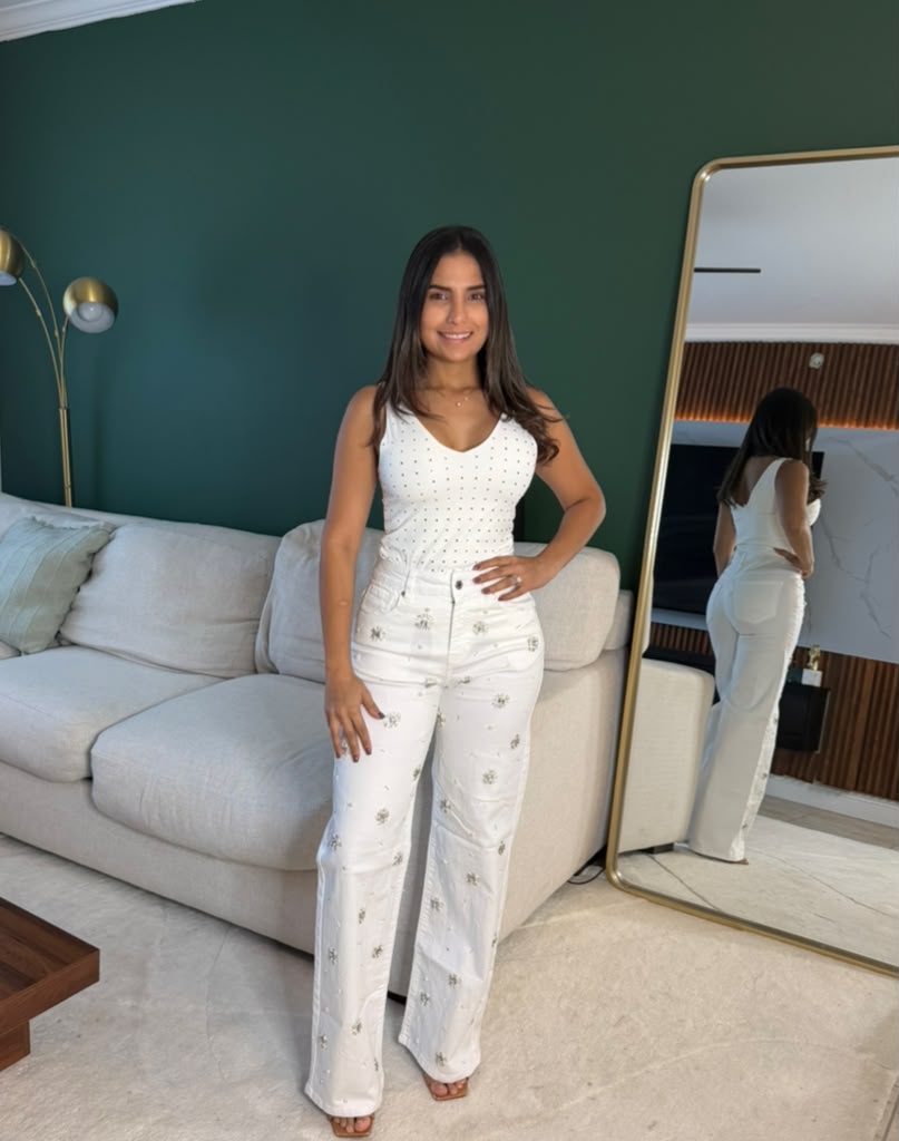 Annia Jeans with Rhinestones