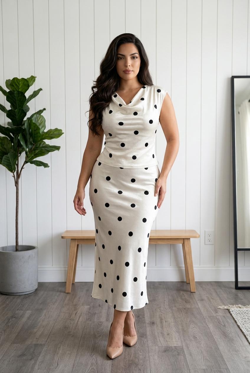 Sarah Polka Dots set