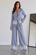 Kristy 2 Pieces Pants & Blazer Set
