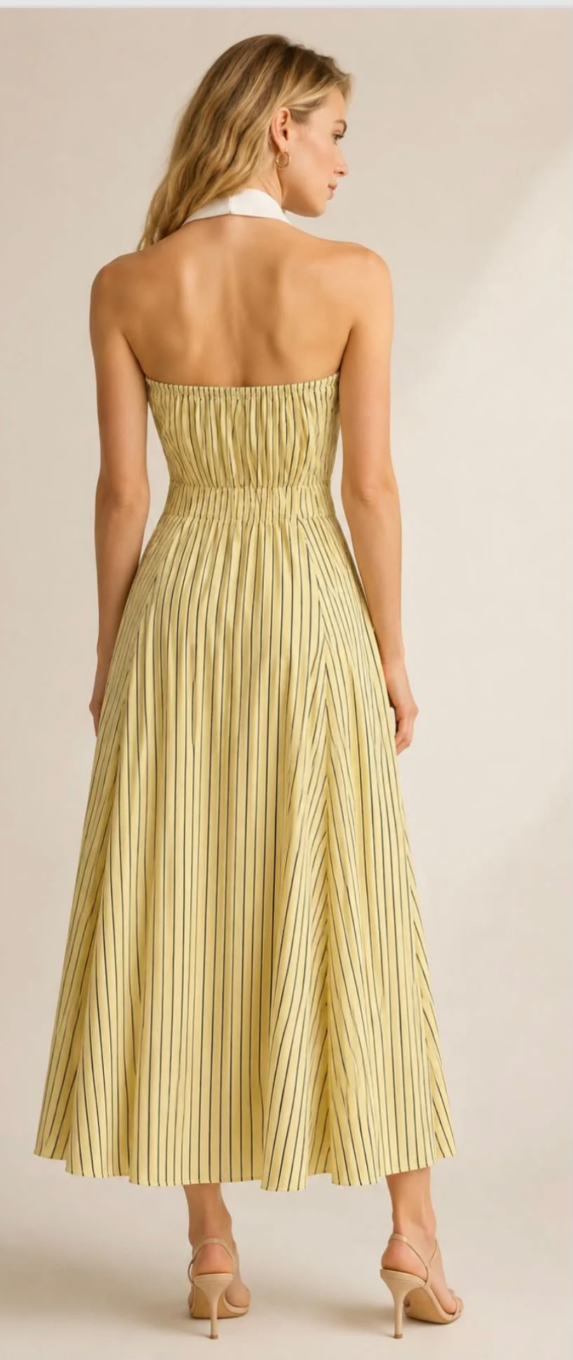 Pierina Long Striped Dress