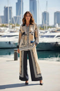 Italian Navy Silk Set