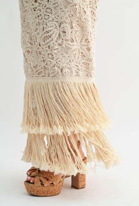 Gabriela Crochet Beach Dress&nbsp;