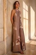 Anairis Long Satin Dress