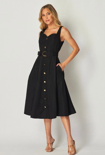 Sleeveless Midi Dress