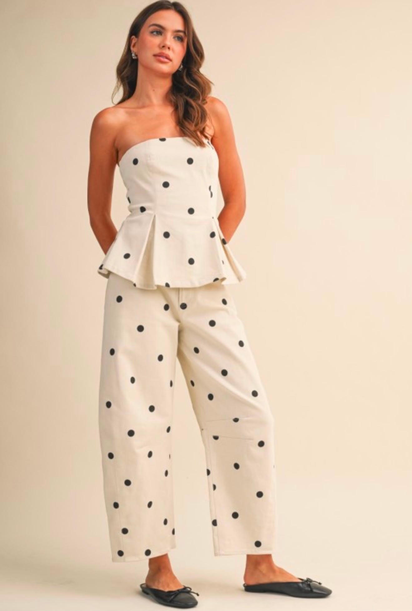 Martina Polka Dots Pant Sets