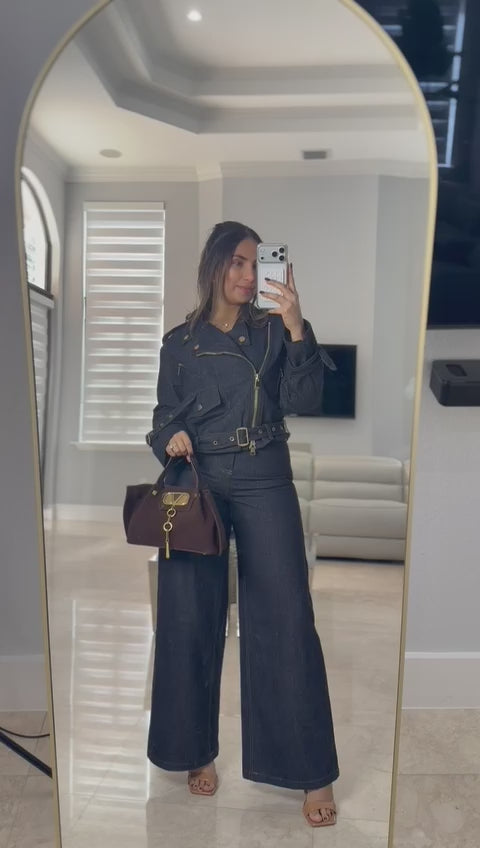 Mindy Jean Set Jacket and Pants